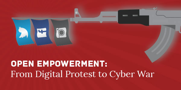 Digital Protest and Cyber War